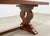Country French Provincial Oak Trestle Farmhouse Dining Table 8 Ft For Sale - Image 10 of 18