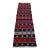 1960s Cabin Style Stripe Design Hand Knotted Oushak Kilim Runner Rug For Sale