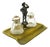 Art Nouveau Figurative Inkwells from Plewkiewicz, Poland, 1890s, Set of 3 For Sale