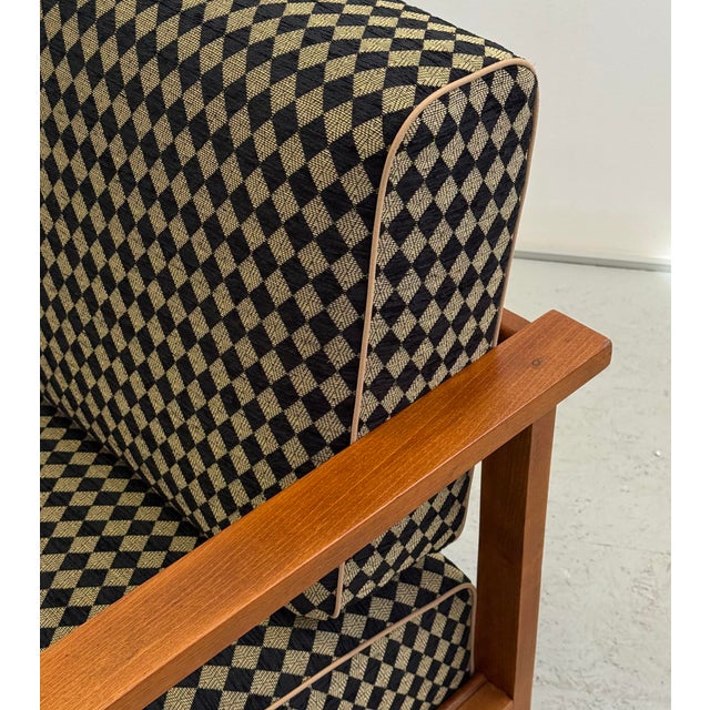 Wood Art Deco Reclining Armchairs from Fischel, 1930s, Set of 2 For Sale - Image 7 of 10