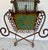 Vintage Hanging Iron Super Cute Bird Cage Boho Chic For Sale - Image 10 of 10