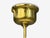 1960s Carl Fagerlund Style, Pendant Light, Brass, Textured Glass, Sweden For Sale In New York - Image 6 of 10