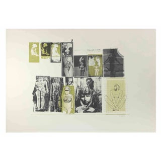 Sergio Barletta, Eros and Thanatos, Etching, 1970s For Sale