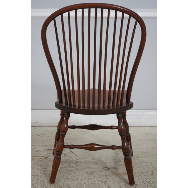 Set of 6 Bow Back English Windsor Chairs For Sale - Image 4 of 18