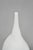Decorative Modern White Bulbous Art Glass Vessel Vase by Lazy Susan - 2 Pc Set For Sale In Philadelphia - Image 6 of 18