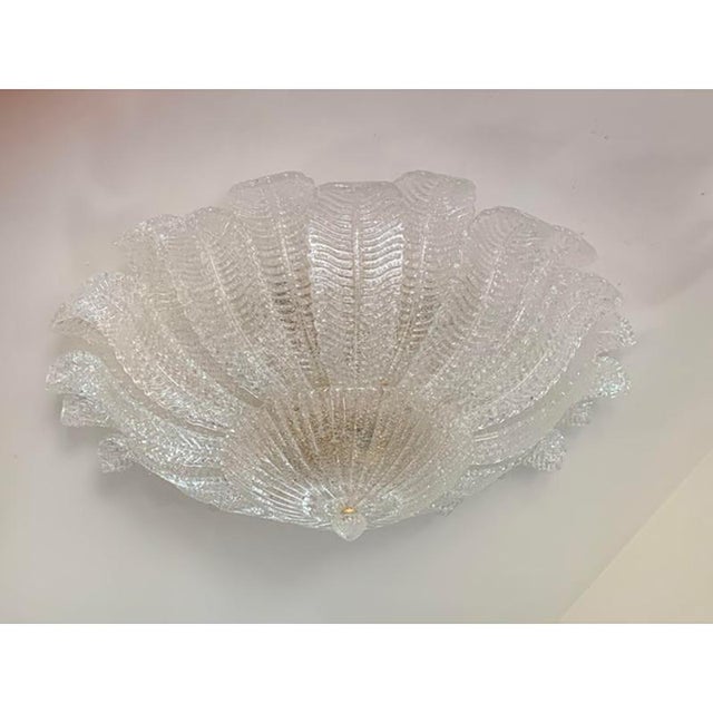 Italian Murano Glass Sputnik Flush Mounts by Simoeng, Set of 2 For Sale - Image 10 of 12