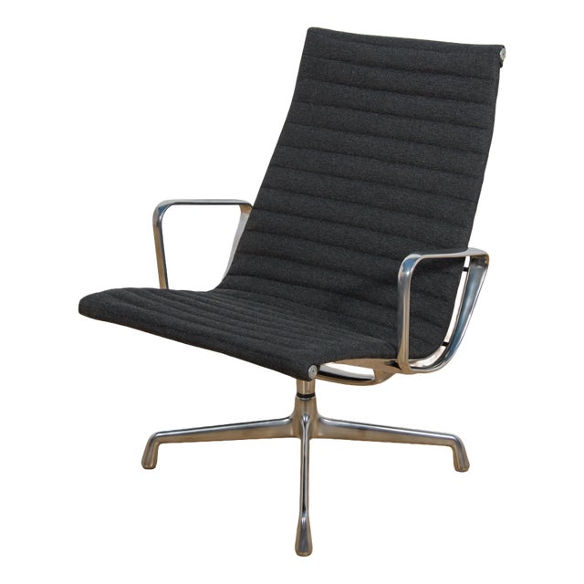 EA124 Lounge Chair by Charles & Ray Eames for Herman Miller, United States, 1980s For Sale