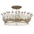 Currey & Company Biddulph Champagne Semi-Flush For Sale In Atlanta - Image 6 of 6