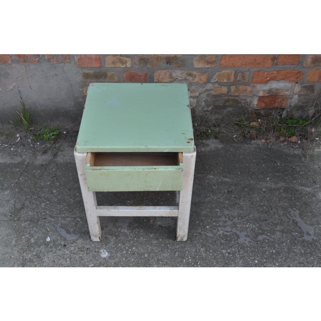 Set of Painted Stools, 1940s For Sale - Image 6 of 9
