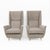 Mid-Century Modern Velvet High Back Armchairs attributed to Gio Ponti for ISA Bergamo, 1950s, Set of 2 For Sale - Image 10 of 10