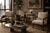 A refined study in proportion, restraint, and material warmth, this rare trio of Brazilian Modern nesting tray tables by...