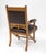 Gothic Revival Ash & Leather Armchair Desk, 1860s For Sale - Image 4 of 14