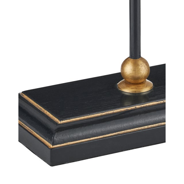 Currey & Company Currey & Company Daphne Black Table Lamp For Sale - Image 4 of 6