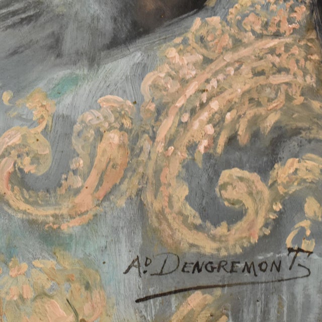 Peonies and Books, Oil on Canvas, 19th Century, Framed For Sale - Image 9 of 11