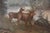 American Circa 1900 Mt. Shasta Landscape With Deer by Anna Carver Bingham For Sale - Image 3 of 5