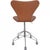 Brown Model 3117 Office Chair in Cognac Leather by Arne Jacobsen, 1984 For Sale - Image 8 of 13