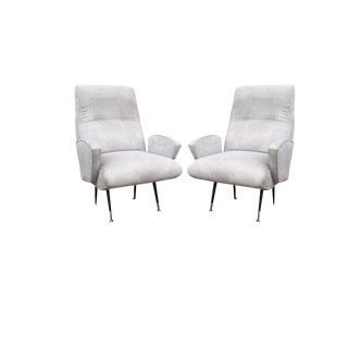 Set of Armchairs attributed to Nino Zoncada, 1950s For Sale