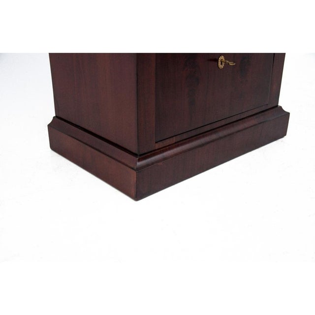 Brown Mahogany Cabinet, Northern Europe, 1870s For Sale - Image 8 of 13