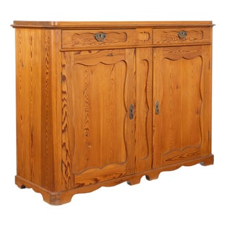 19th Century Swedish Pine Sideboard For Sale