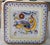 20th Century Hand-Painted Deruta Raffaellesco Square Ceramic Platter For Sale - Image 4 of 12