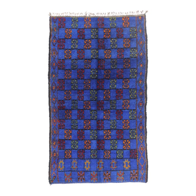 Vintage Beni M'Guild Moroccan Rug, 06'03 X 10'06 For Sale