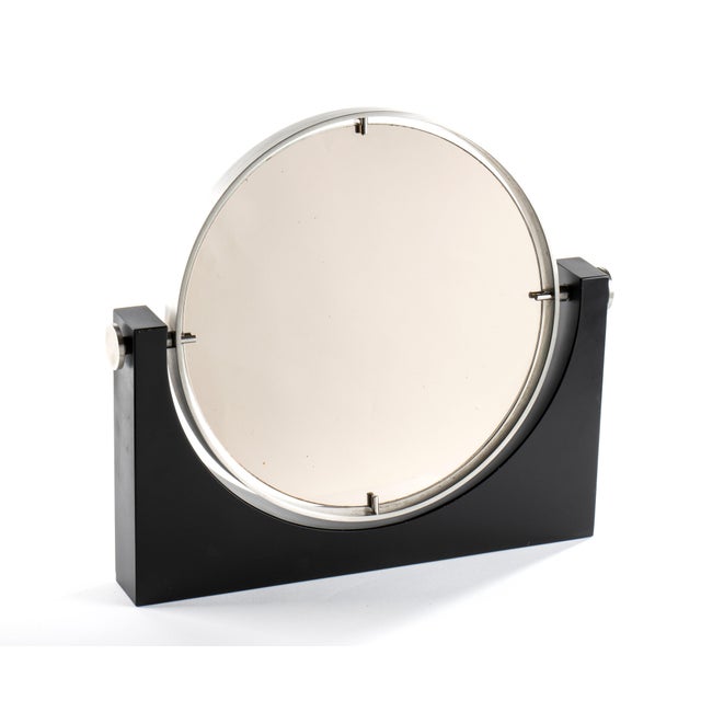 Table Mirror in Slate by Angelo Mangiarotti For Sale - Image 11 of 11