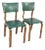 Mid 20th Century Pair of Bentwood Thonet Mid Century Side Desk Dining Chairs For Sale