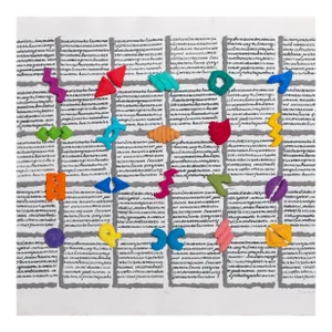 Anne Youkeles, Script, Collage