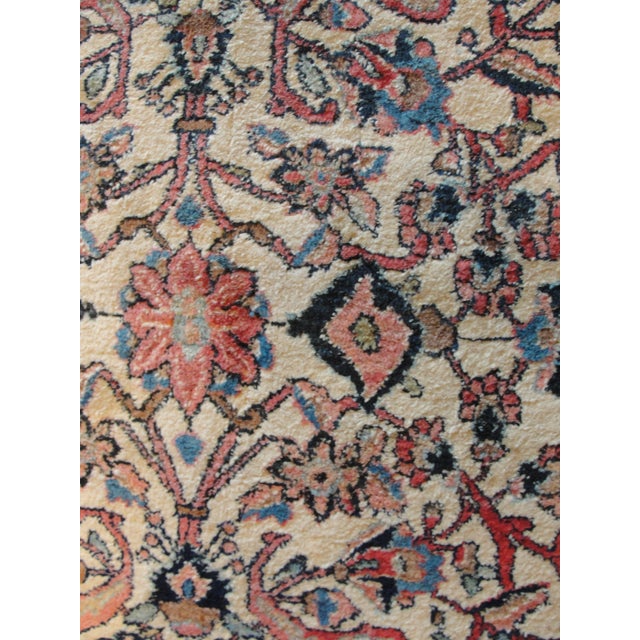 Antique Persian Sarouk Feraghan Carpet, 9'10" × 13'8" For Sale - Image 15 of 15