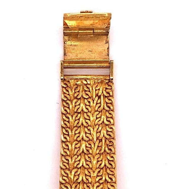 Metal 1940s Tiffany & Co. Universal Genève Ladies 18 Karat Yellow Gold Watch and Band For Sale - Image 7 of 8