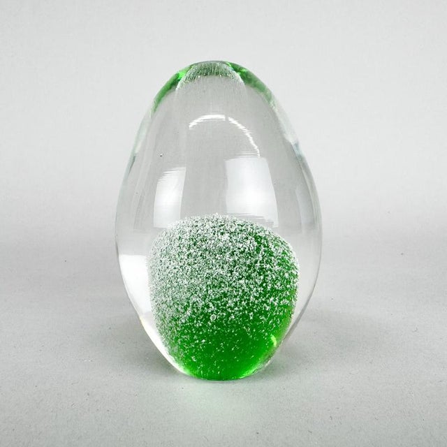 Art Glass Paperweight, Former Czechoslovakia, 1960s For Sale - Image 3 of 5