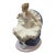 Lladró Sitting Ballerina in Plush Blue Chair From the Tribute to the Ballerina Collection Porcelain Figurine, Signed For Sale