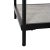 2020s 3 Tier Console Table in Beige & Black For Sale - Image 5 of 8