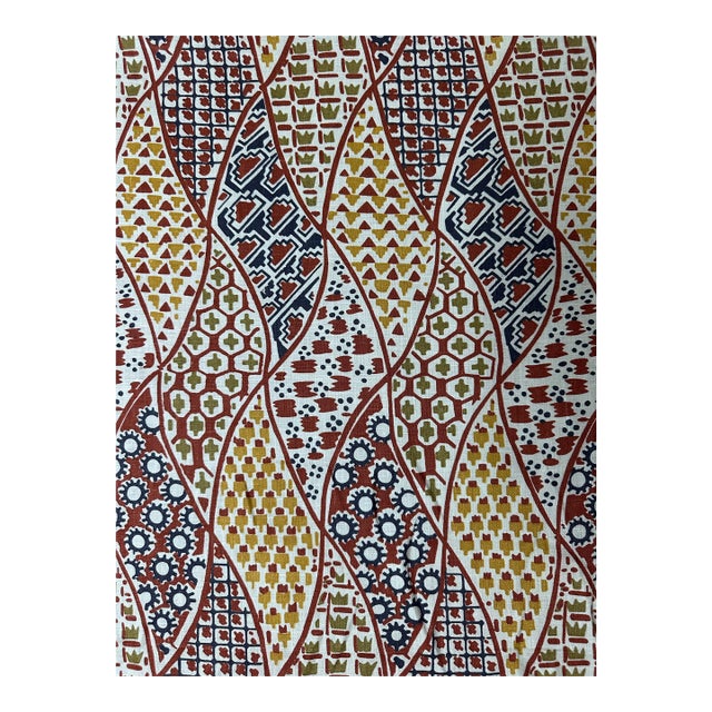 Soane Britain Adam Bray – Suze – Martinez – Linen Fabric 5 6/8 Yards For Sale