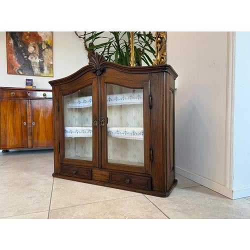Baroque Display Cabinet in Pine For Sale - Image 12 of 12