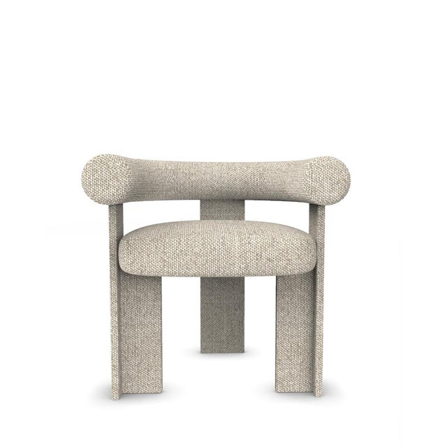 Wood Collector Modern Cassette Chair in Safire 0004 by Alter Ego For Sale - Image 7 of 7