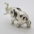 Vintage Italian Handmade Silver Elephant Figurine, 1980s For Sale - Image 6 of 12
