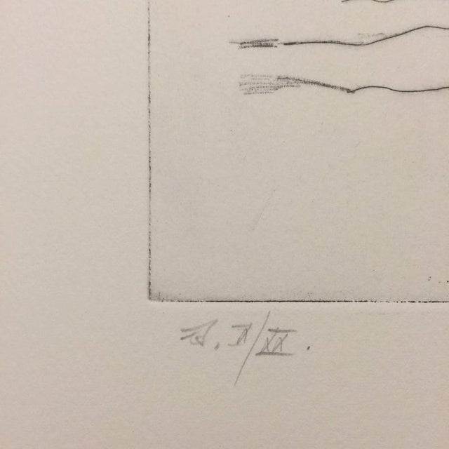 Marino Marini, The Encounter, 1961, Etching For Sale - Image 4 of 6