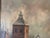 Dove Gray Antique European Painting For Sale - Image 8 of 18