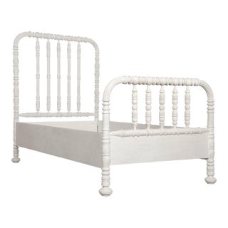 NOIR Bachelor Bed, Queen, White Wash For Sale