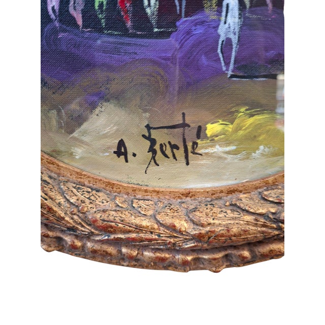 Antonio Berté, Various Scenes, 1980, Paintings, Framed For Sale - Image 6 of 13