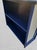 Nautical Vintage Customized One of a Kind Coastal Nautical Navy White Anchor Dry Bar For Sale - Image 3 of 11