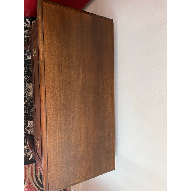 1920s Berkey & Gay Spanish Colonial Revival Walnut Server Cabinet For Sale - Image 10 of 11