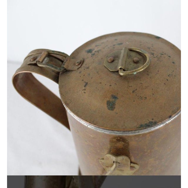This copper coffee kettle-pot is about 1890’s. Not only is it a functional kettle, but it also has a beautiful design that...