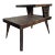 Mid Century Hand Hammered Copper Side Table For Sale