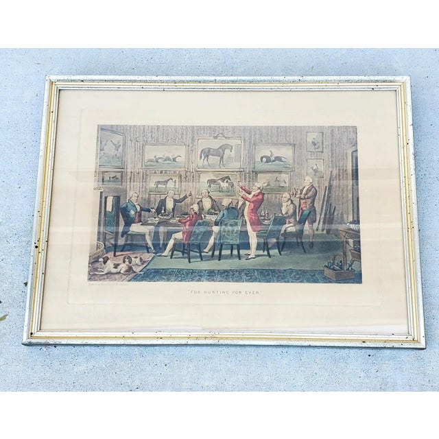 Antique Set of Five Hunting Prints Drawn & Etched by H Alken For Sale - Image 11 of 12