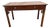 Vintage Baker Furniture Writing Table Historic Charleston Chippendale Mahogany For Sale