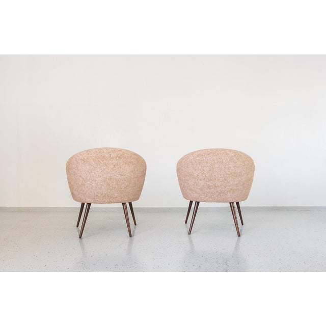 Vintage Shell Armchairs from LFM, Poland, 1970s, Set of 2 For Sale - Image 6 of 14