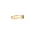 Not Yet Made - Made To Order 14k Yellow Gold Three Stone Ring Size 6 With Oval Cut Natural Emerald & Diamond For Sale - Image 5 of 13