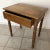 Louis Philippe walnut desk, 1 drawer.